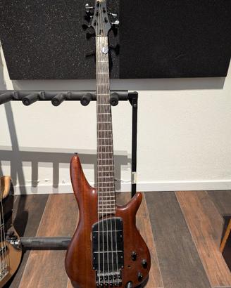 Basso 5 corde Ibanez SR 505 modificato Jap spedito