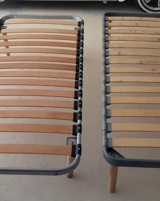 2 Reti letto singolo con materassi