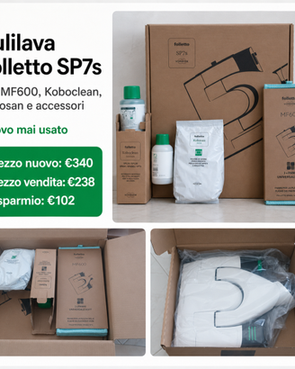 Pulilava Folletto SP7s MF600 accessori
