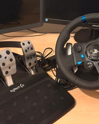 Logitech G29 Driving Force + Pedaliera -PS4/PS5/PC