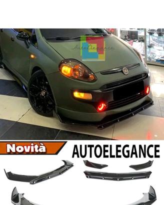 splitter anteriore 3 pezzi per fiat grande punto/A