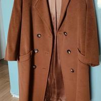 Cappotto vintage made in Italy marrone "Piacenza"