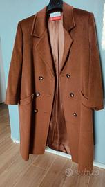 Cappotto vintage made in Italy marrone "Piacenza"