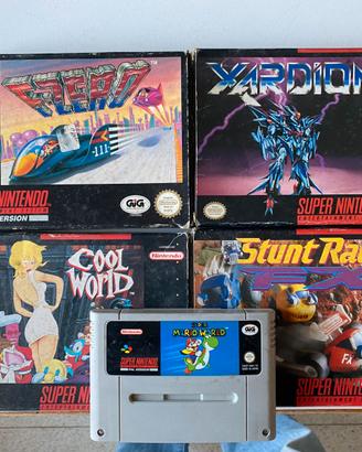Lotto Giochi Super Nintendo (Anche Singoli)