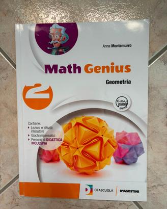 Math Genius 2 Geometria seconda media Deagostini