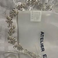Accessorio per capelli sposa atelier emé