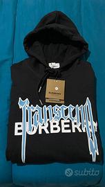 Felpa nera con ancora cartellino