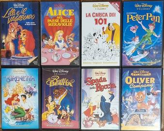 Videocassette VHS Disney Originali Vari