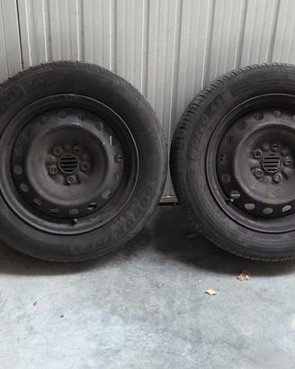 Cerchi inferro e gomme