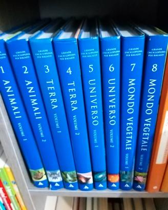 Libri Enciclopedia per ragazzi in 8 volumi