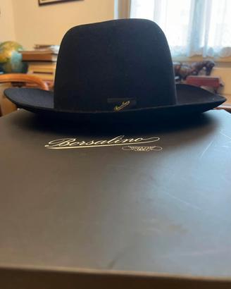 Borsalino autentico, in feltro, nuovo mai usato