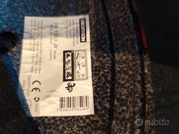 abb sci per bambino, casco, occhiali e paraschiena