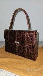 Borsa Coccodrillo Vero Milano anni 40