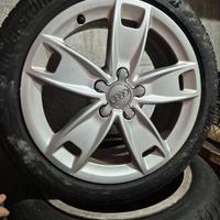 4 Cerchi Originali Audi A3 + Gomme Estive 90%