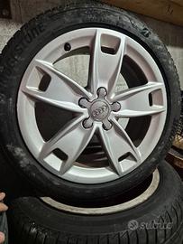 4 Cerchi Originali Audi A3 + Gomme Estive 90%