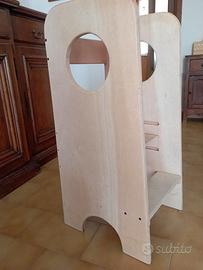 Torretta Montessori Artigianale e Regolabile