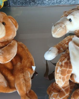 peluche a zaino 
