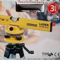 Livella laser con treppiede Powerfix