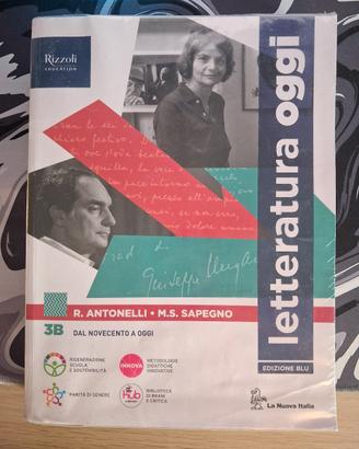 Libro di italiano di 5 superiore 