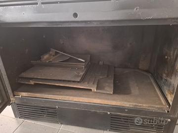 Camino ventilato elettrico