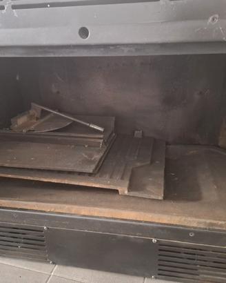 Camino ventilato elettrico