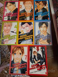 Serie manga Sehio high school men's completa 1-8
