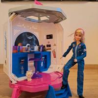 Barbie astronauta playset con modulo spaziale