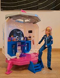 Barbie astronauta playset con modulo spaziale