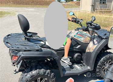 Quad con targa strada no agricolo