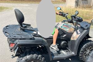 Quad con targa strada no agricolo