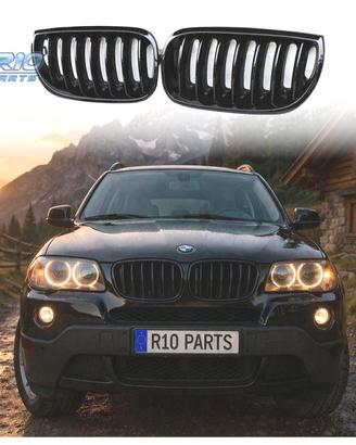 GRIGLIE BMW X3 E83 03-06 NERO LUCIDO