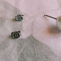 ORECCHINI IN ARGENTO 925 IN PERLA SINTETICA 