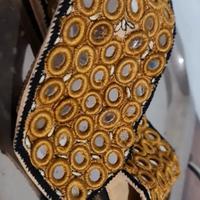 cinturone vintage con specchi nuovo Gas