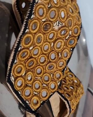cinturone vintage con specchi nuovo Gas