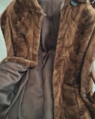 Pelliccia Gole di Visone Vera