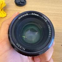Nikkor 50mm f/1.8 – Obiettivo luminoso per Nikon F