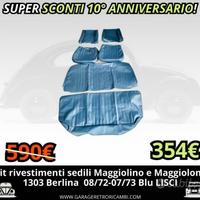 VW MAGGIOLINO MAGGIOLONE KIT RIVESTIMENTI SEDILI