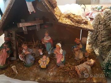 Presepe completo di Natività 