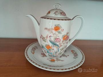 Bricco porcellana con piatto