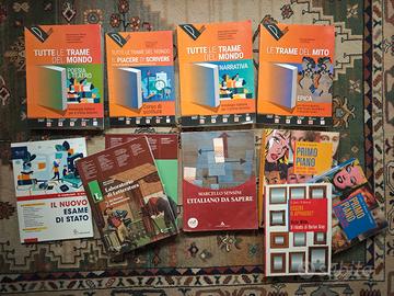 Libri scolastici usati italiano superiori