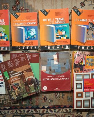 Libri scolastici usati italiano superiori