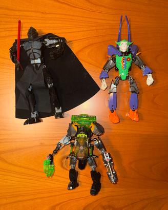 Lotto 3 LEGO: Star Wars, DC, Hero Factory