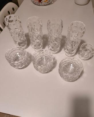 Coppette e bicchieri Guzzini serie Venice