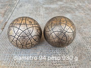 2 bocce da gioco