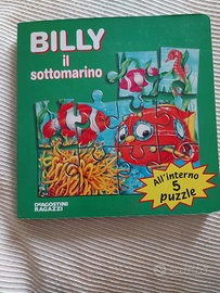 Libro puzzle. De Agostini Billy il sottomarino