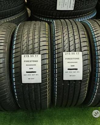 4 gomme 215 55 17 FIRESTONE RIF2537