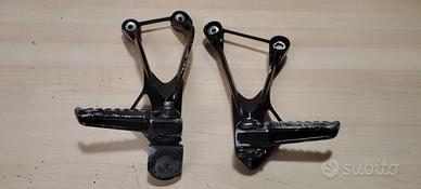 Coppia pedane passeggero kawasaki zx6r 2005 2006 m