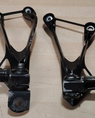 Coppia pedane passeggero kawasaki zx6r 2005 2006 m