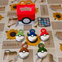 Pokemon Set 5 Poke Ball McDonalds Collezione