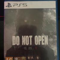 DO NOT OPEN gioco ps5